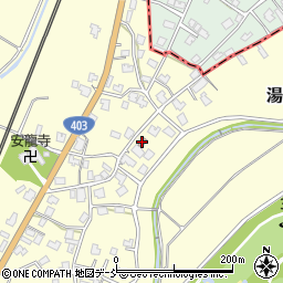 湯川公会堂周辺の地図
