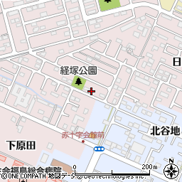 福島県福島市大森経塚6-37周辺の地図