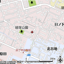 福島県福島市大森経塚6-11周辺の地図