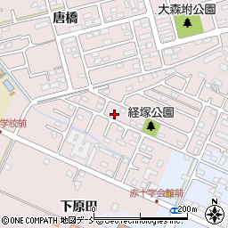 福島県福島市大森経塚6-44周辺の地図