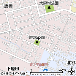 福島県福島市大森経塚6-16周辺の地図