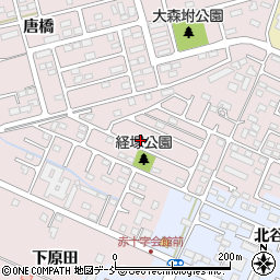 福島県福島市大森経塚6-17周辺の地図
