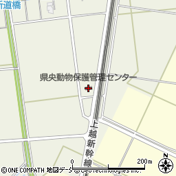 県央動物保護管理センター周辺の地図