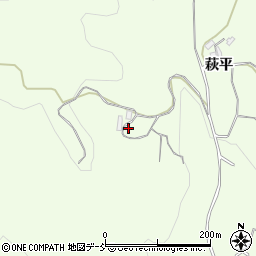 福島県福島市渡利程前周辺の地図