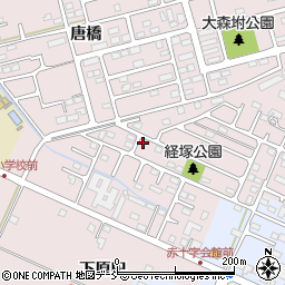 福島県福島市大森経塚6-23周辺の地図