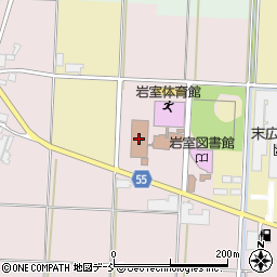 新潟市西蒲区役所岩室出張所周辺の地図