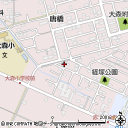 福島県福島市大森経塚52-3周辺の地図