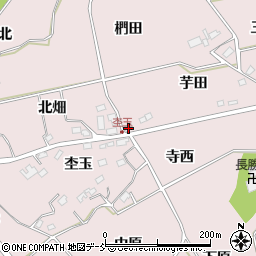 福島県福島市上名倉芋田14周辺の地図