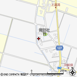 新潟県新潟市南区沖新保202周辺の地図