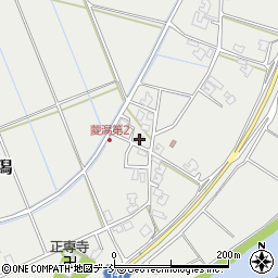 新潟県新潟市南区菱潟1168周辺の地図