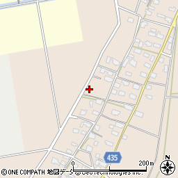 新潟県五泉市中川新951周辺の地図