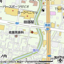 福島県福島市黒岩田部屋22周辺の地図