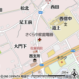 福島県福島市上名倉妻下51-5周辺の地図