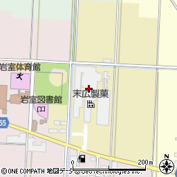 株式会社末広製菓　本社周辺の地図