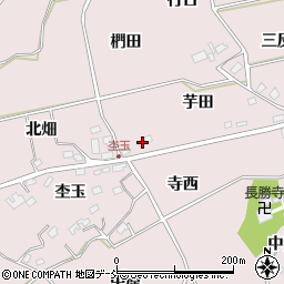 福島県福島市上名倉芋田14-3周辺の地図