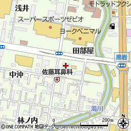 福島信用金庫ほうらい支店周辺の地図
