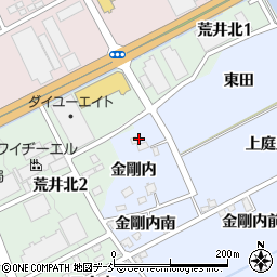 福島県福島市荒井金剛内24周辺の地図