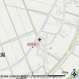 新潟県新潟市南区菱潟1182-3周辺の地図