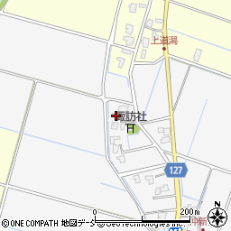 新潟県新潟市南区沖新保186周辺の地図
