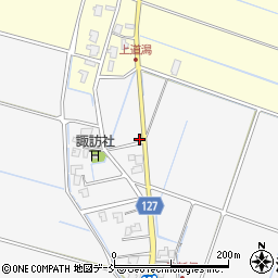 新潟県新潟市南区沖新保213周辺の地図