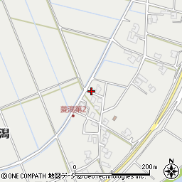 新潟県新潟市南区菱潟199周辺の地図