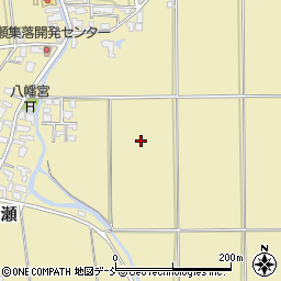新潟県五泉市川瀬周辺の地図
