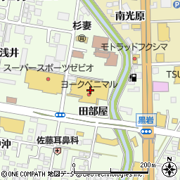 福島県福島市黒岩田部屋40周辺の地図