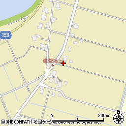 新潟県新潟市南区東萱場554周辺の地図