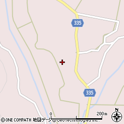 福島県喜多方市熱塩加納町米岡寺ノ西丁周辺の地図