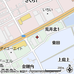 服部コーヒーフーズ株式会社　福島営業所周辺の地図