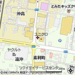ケータイｓｈｏｐＰｉＰｉｔ福島店周辺の地図