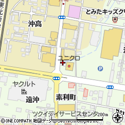 トヨタカローラ福島株式会社　ＰｉＰｉｔ福島店周辺の地図