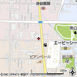 味の天王麺本店周辺の地図