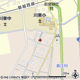新潟県五泉市中川新2424周辺の地図