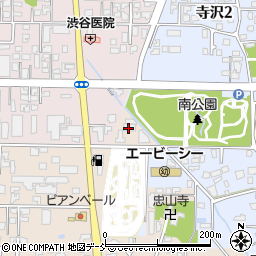 五泉中央自動車学校周辺の地図