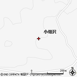 福島県福島市大波小畑沢山19周辺の地図