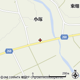 栃窪簡易郵便局周辺の地図