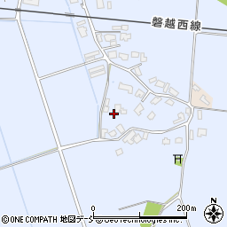 新潟県五泉市赤羽周辺の地図