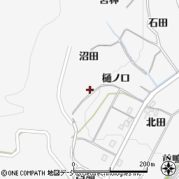 福島県福島市佐原寺坂周辺の地図