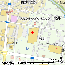 株式会社ダイユーエイト　福島黒岩店ホームサービス周辺の地図