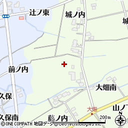 福島県福島市上鳥渡（大畑）周辺の地図