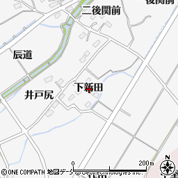 福島県福島市佐原下新田29周辺の地図