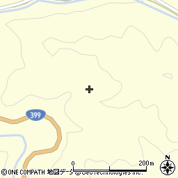 福島県伊達市月舘町布川（内福来）周辺の地図