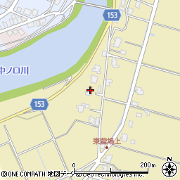 新潟県新潟市南区東萱場43周辺の地図