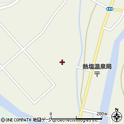 福島県喜多方市熱塩加納町熱塩617周辺の地図