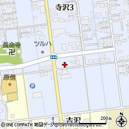 セブンイレブン五泉寺沢店周辺の地図