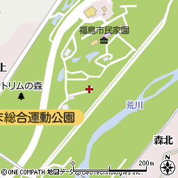 福島県福島市上名倉大石前21周辺の地図