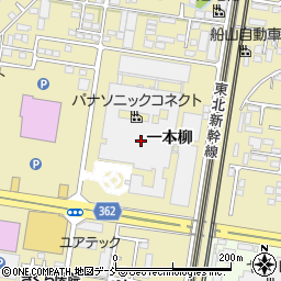 福島県福島市太平寺一本柳1-1周辺の地図