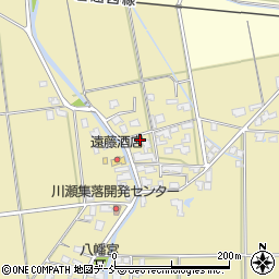 新潟県五泉市川瀬2544-1周辺の地図