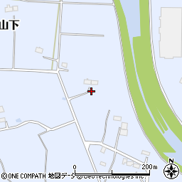 福島県南相馬市鹿島区山下155周辺の地図